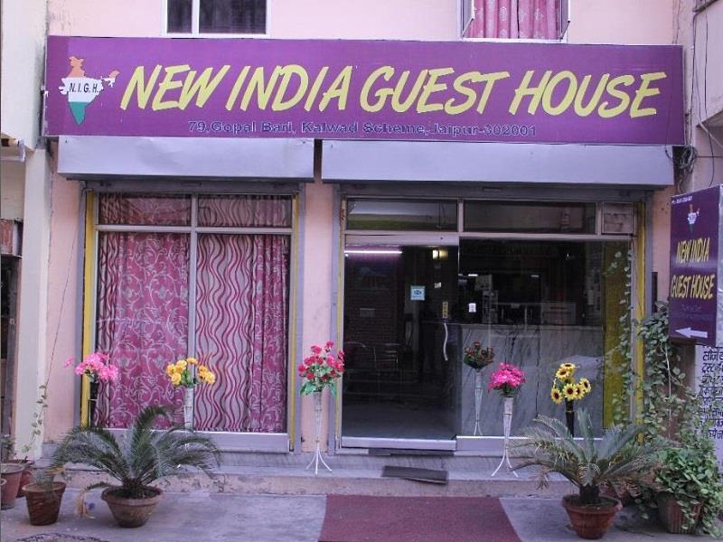 جايبور Hotel New India Guest House المظهر الخارجي الصورة